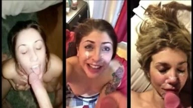 Amateur video cumshot compilation with wives and girlfriends