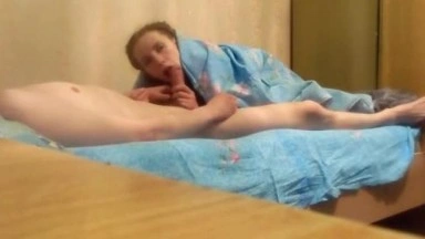Russian couple home sex
