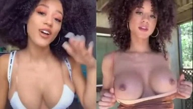 TikTok chick with the most beautiful breasts